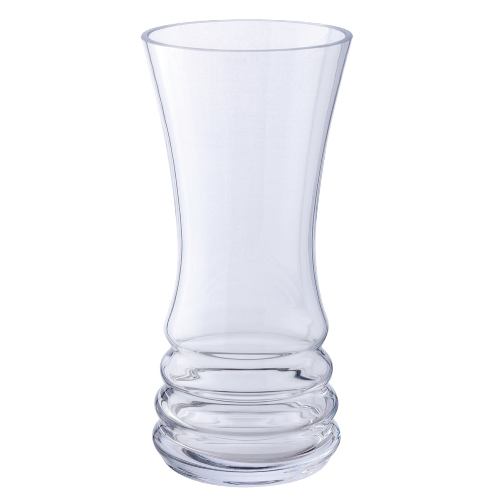 Wibble Bunch vase, H25cm, Clear-1