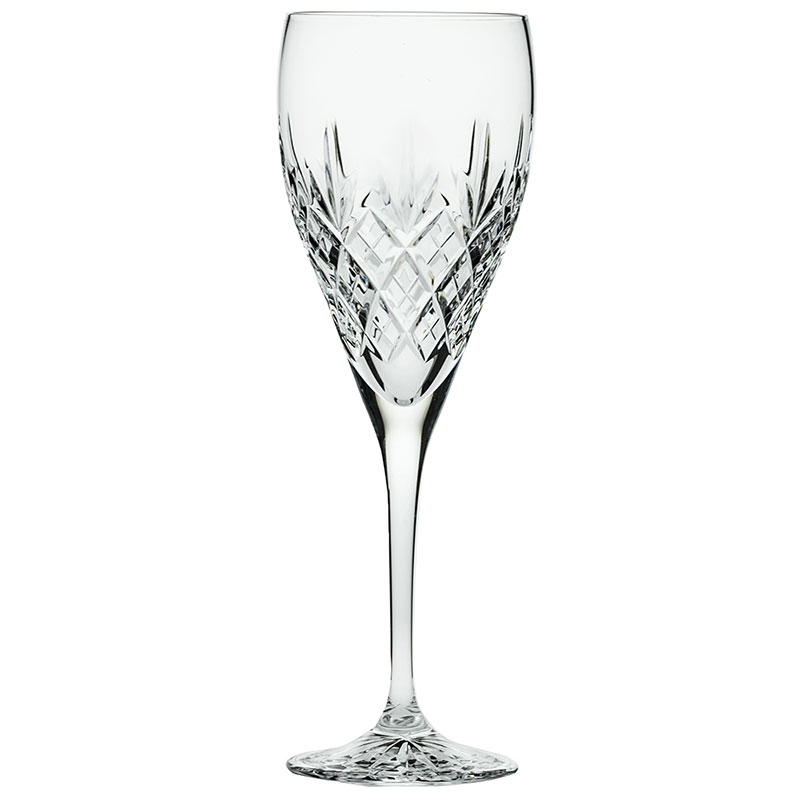 Edinburgh Set of 2 Wine Glasses, 320ml, Clear-1