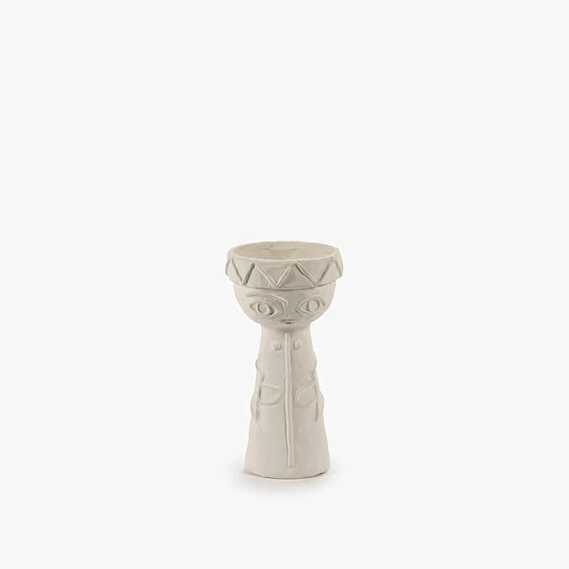 Les Femmes Vase, H17.5cm, Beige-0