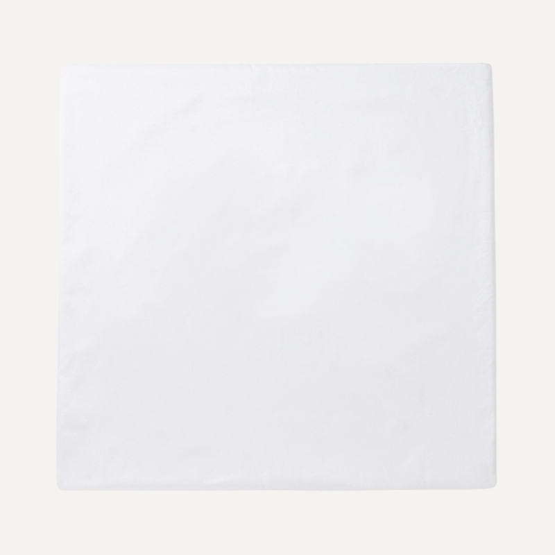 Percale 200TC Egyptian Cotton Fitted Sheet, King, White-0