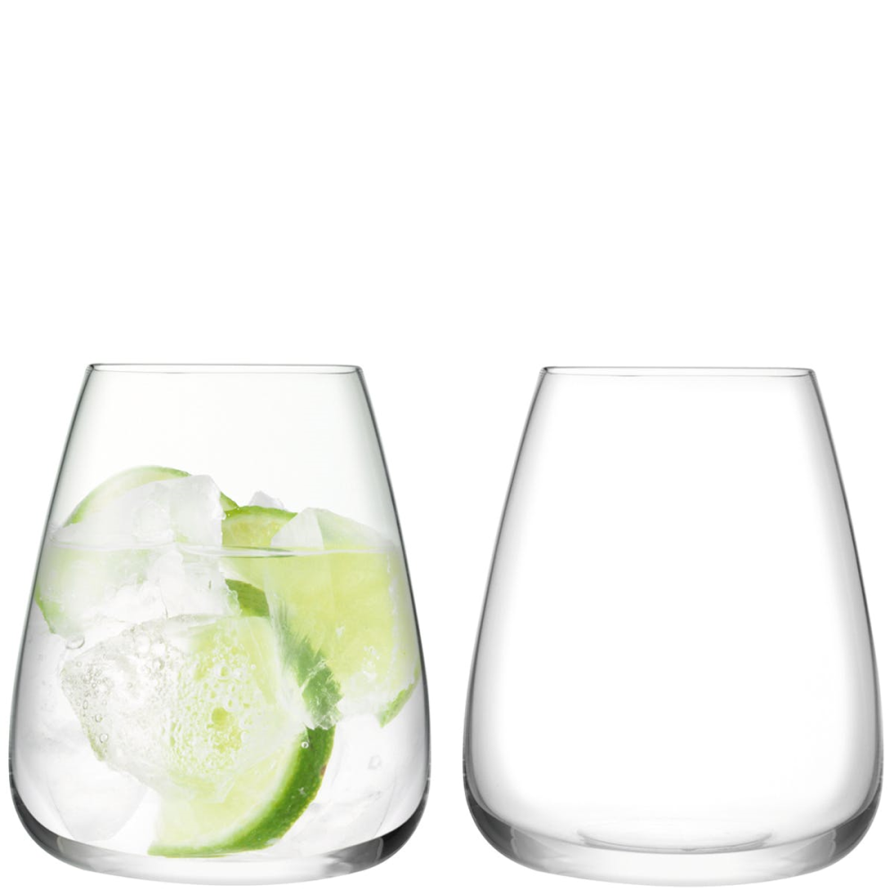 Wine Culture Pair of water glasses, 590ml, clear-0