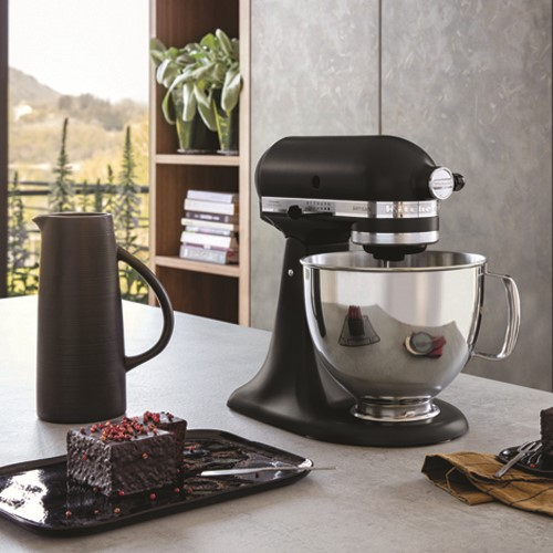 Artisan Tilt Head Stand mixer, 4.8 litre, Cast Iron Black-1