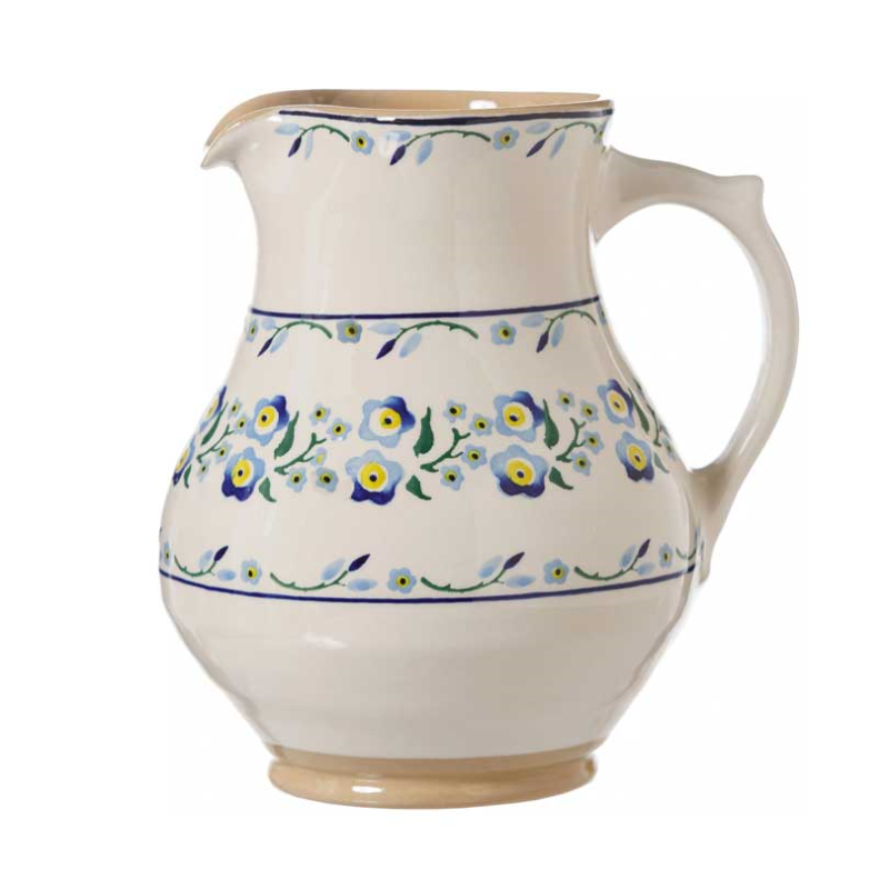 Forget me not Jug, Large, Multi-0