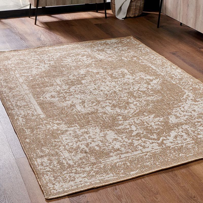 Vintage Indoor Outdoor Rug, 160 x 230cm, Natural-0