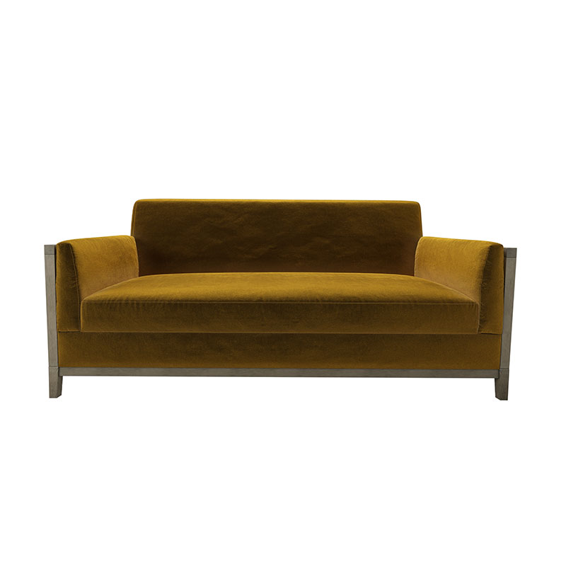 Chester Two and a Half Seater Sofa, Nefetti Gold-0