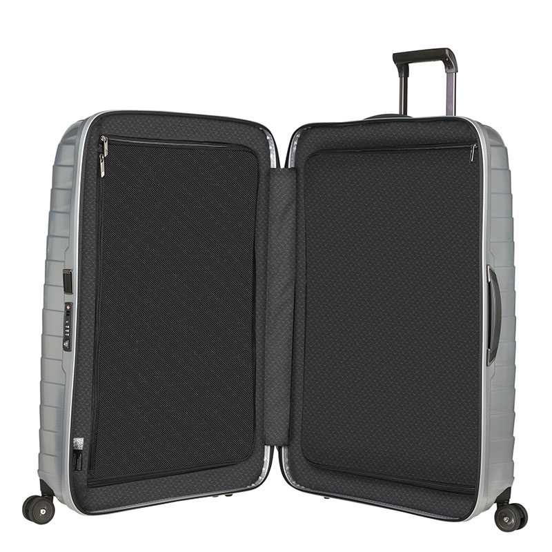 Proxis Suitcase, H81 x L57 x W32cm, Silver-2