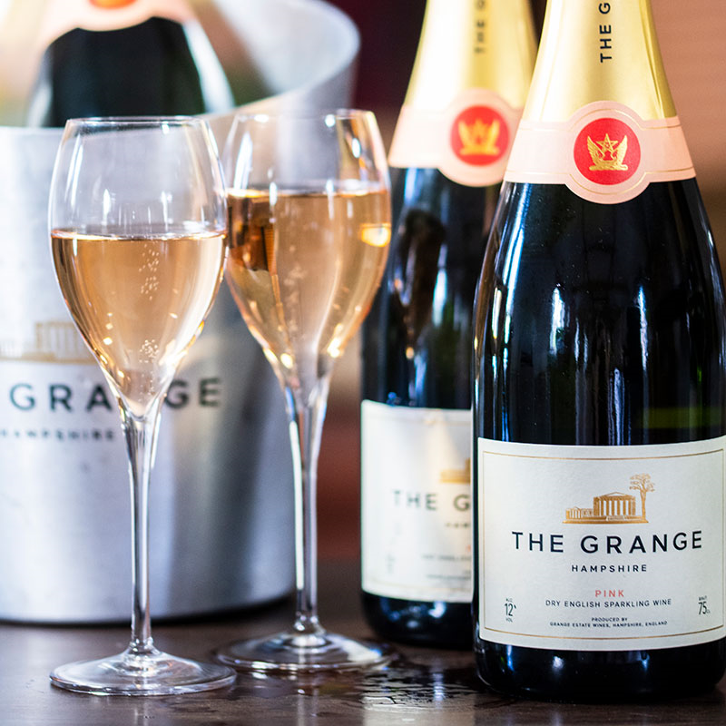 The Grange Pair of Pink NV Sparkling Wines, Pair of Bottles-0