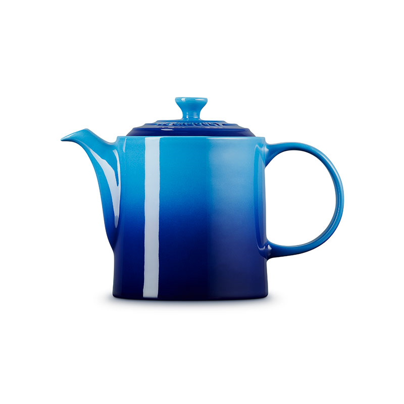 Stoneware Grand Teapot, 1.3L, Azure-2