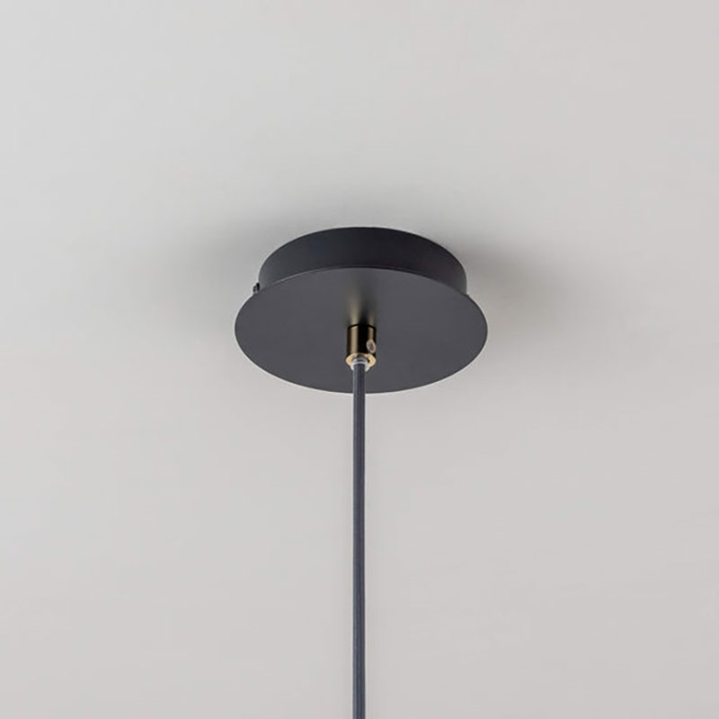 Cone Pendant Light, H189cm, Charcoal-4