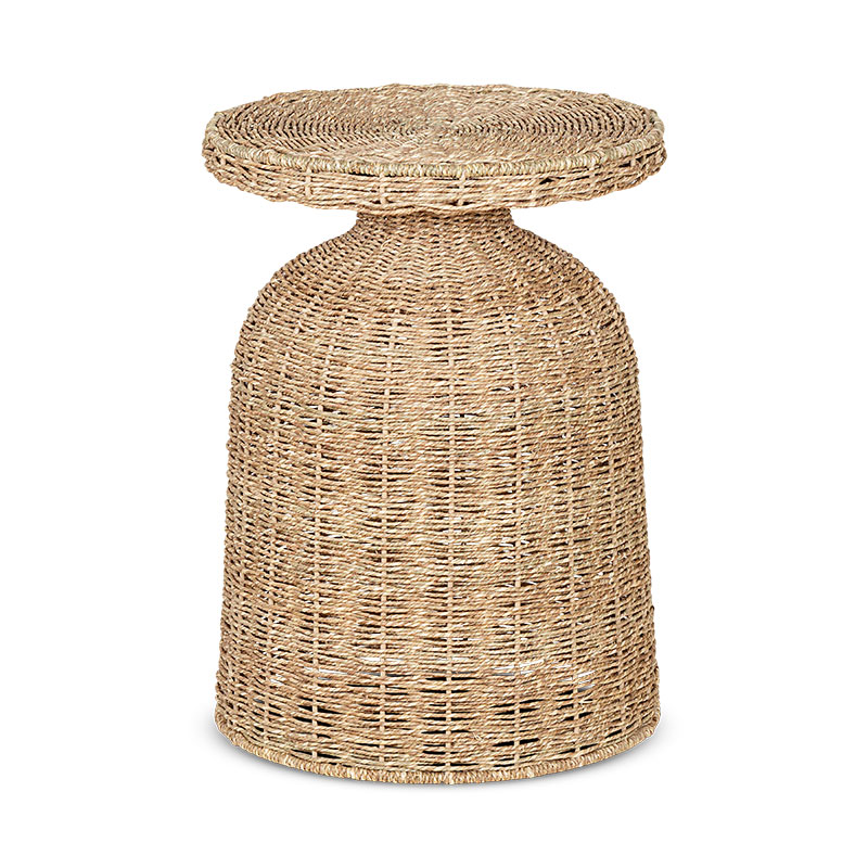 Nish Side Table, Rattan-1