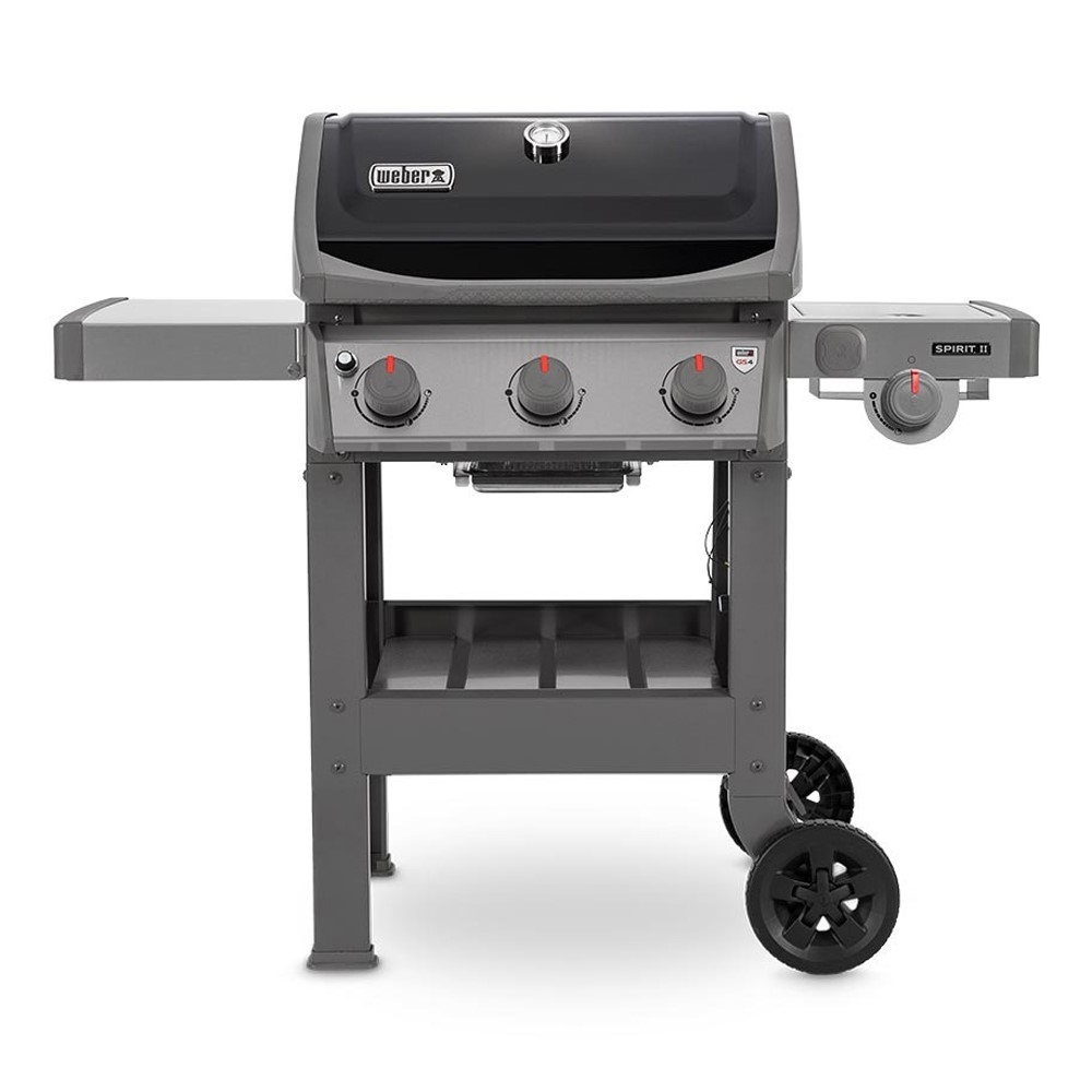 Spirit II Gas barbecue - E-320 GBS, H145 x W132 x D66cm, Black-0