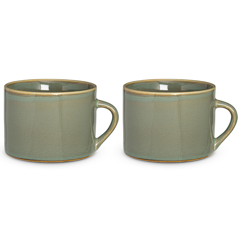 Kalini Set of 2 Mugs, 370ml, Blue-1