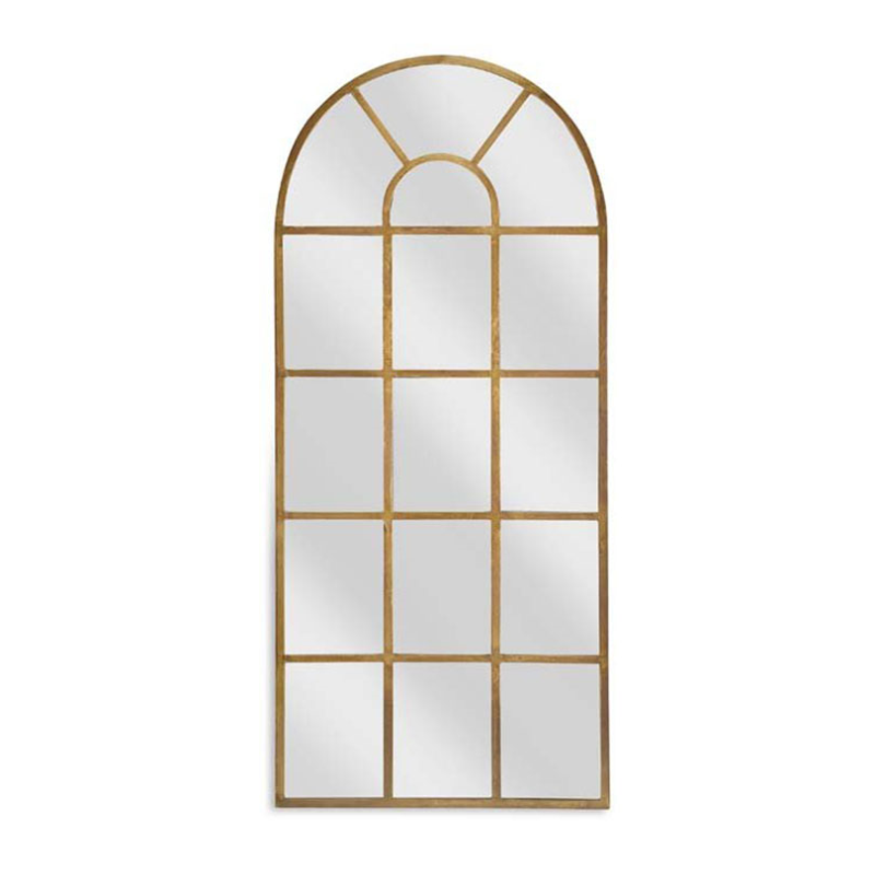 Imoma Full Length Arch Mirror, H180 x W80cm, Brass-3