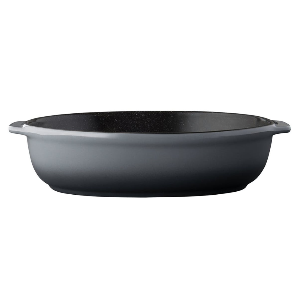 Gem, Oval Baking Dish, Small, Grey-1