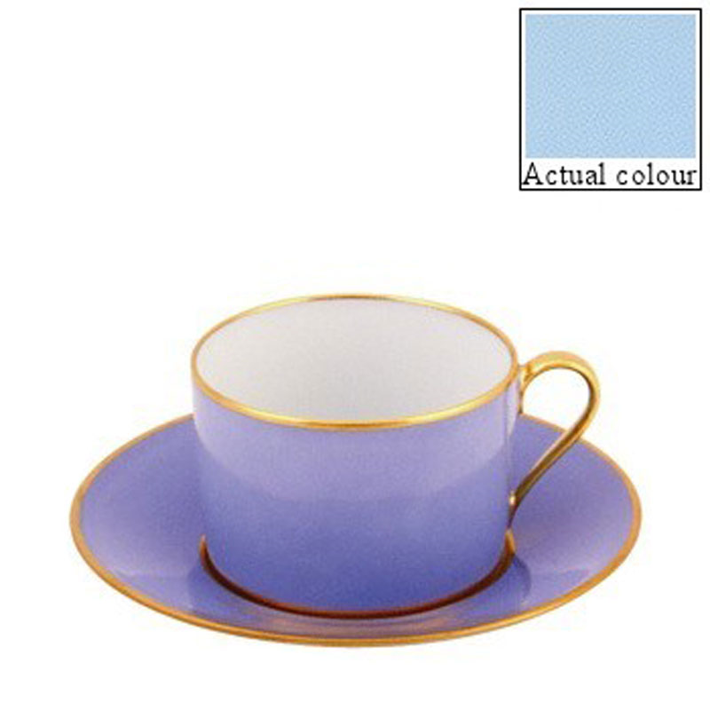 Sous Le Soleil Empire Coffee Cup & Saucer, 90ml, Matt Gold Classic Opal-0