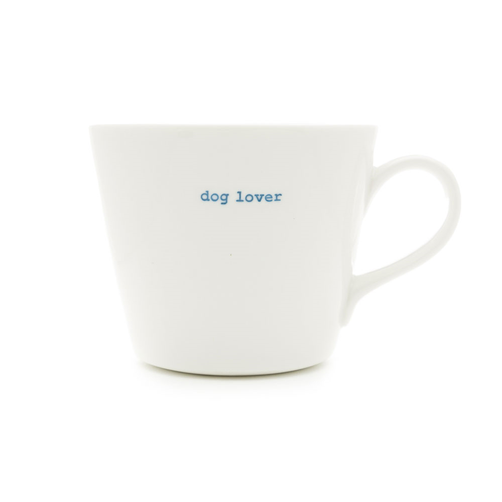 'Dog Lover' Bucket Mug, 350ml-0