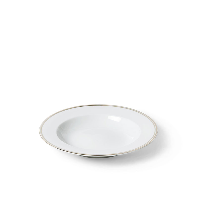 Wilshire Soup Bowl, D23cm, Platinum-0