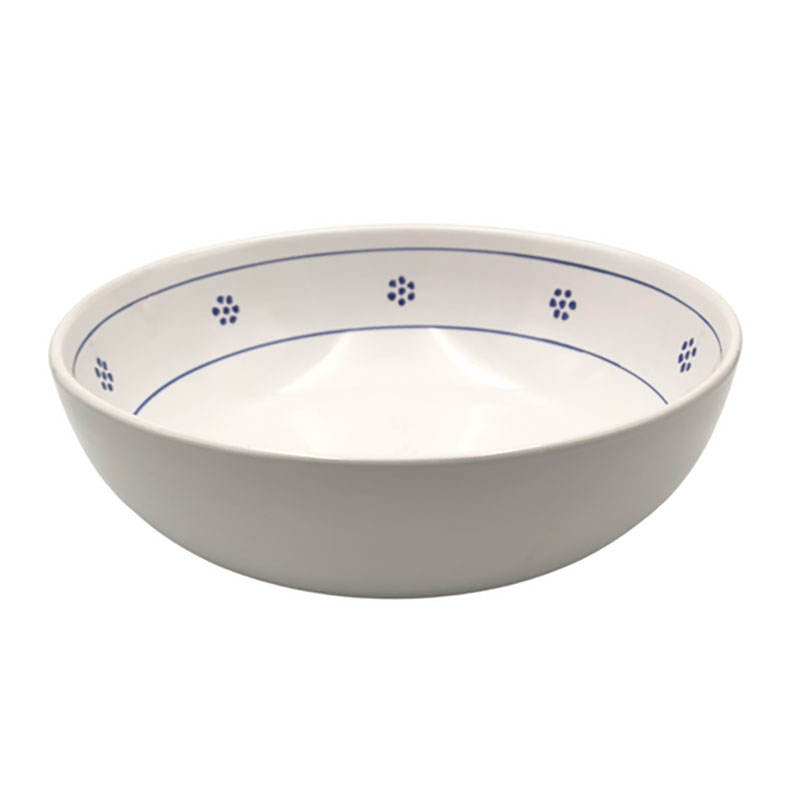 Stella Bianca Deep Bowl, D25cm, White-0