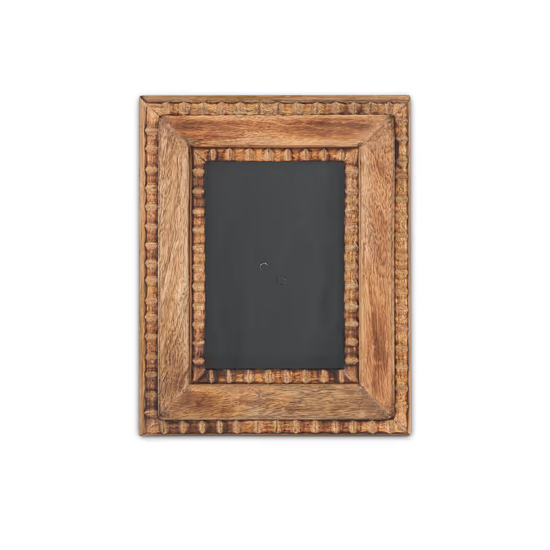 Hansika Mango Wood Frame, 5 x 7", Natural-4