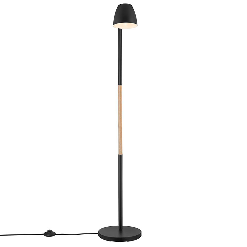 Theo Floor Lamp, H130.5cm, Black-3