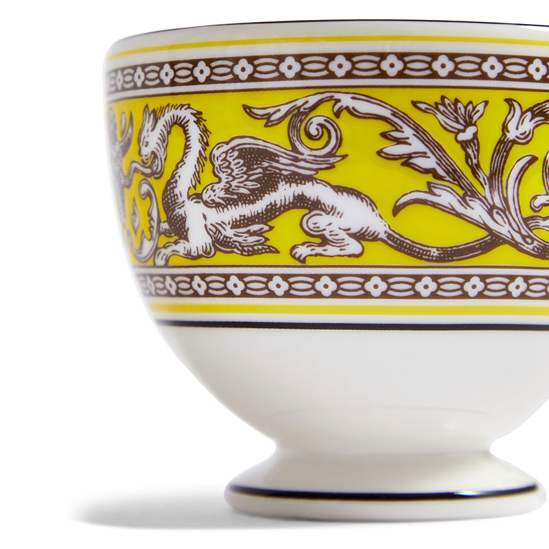 Florentine Teacup and Saucer, 174ml, Citron-4