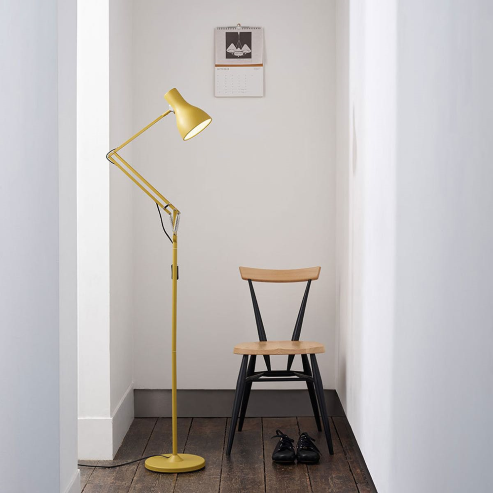 Type 75 - Margaret Howell Floor lamp, Yellow Ochre-1