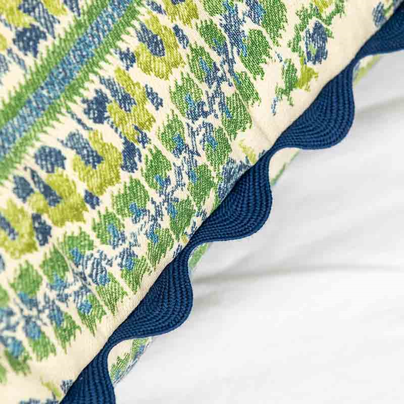 Anoushka Cushion, 50 x 50cm, Blue/Green-1