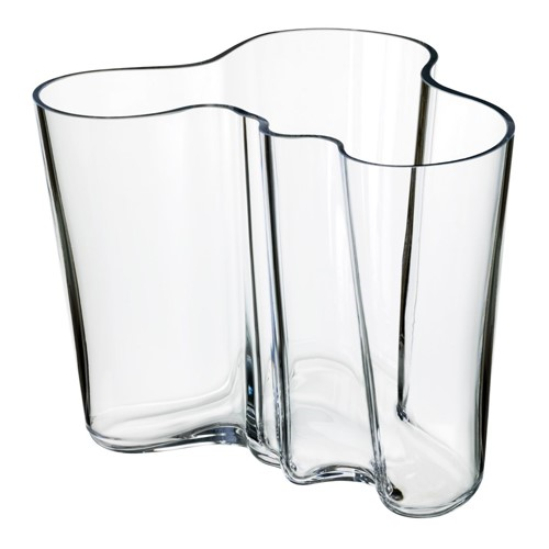 Alvar Aalto Vase, 16cm, clear-0