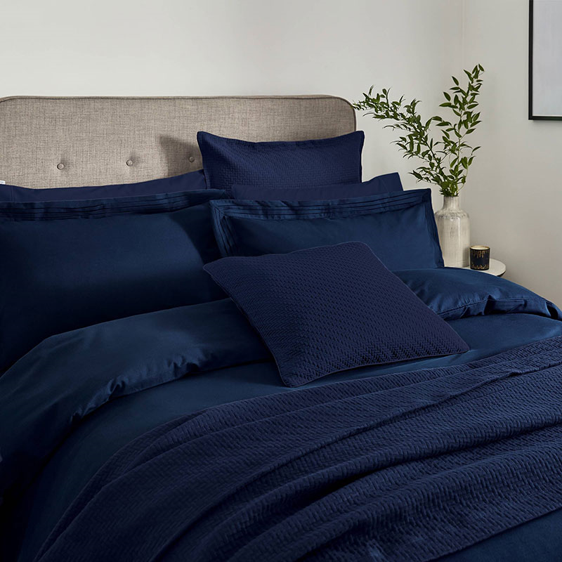 Vendi Duvet Cover, Double, Midnight-1