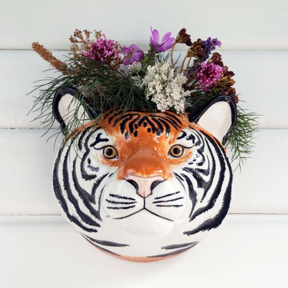 Tiger Wall vase, L17 x D16 x H16cm-0