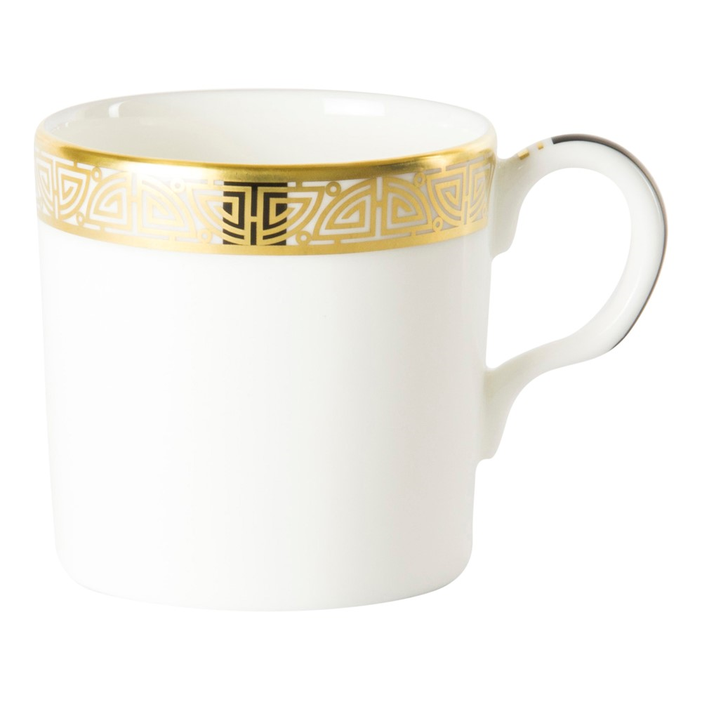 Satori Black Coffee cup, H6cm, Black/White/Gold-0