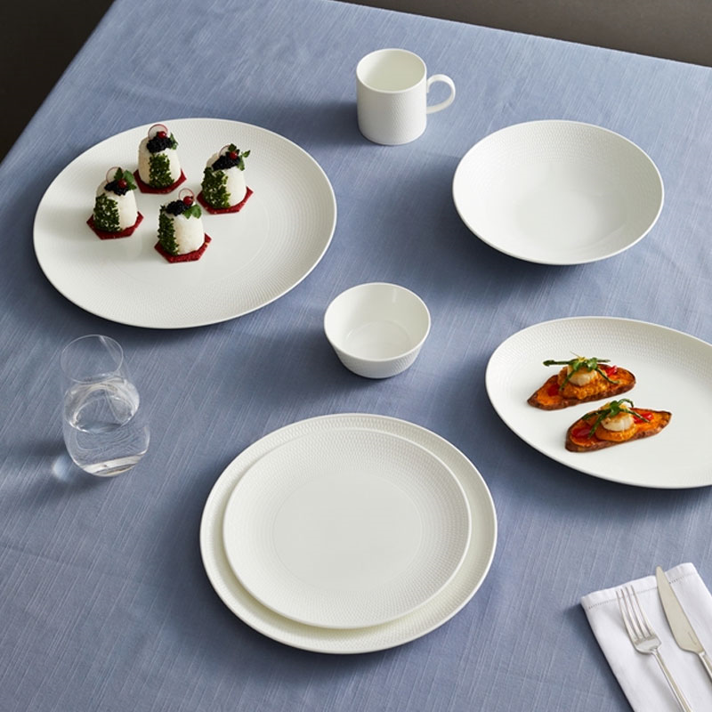 Gio Dessert plate, 23cm, White/ Bone China-1