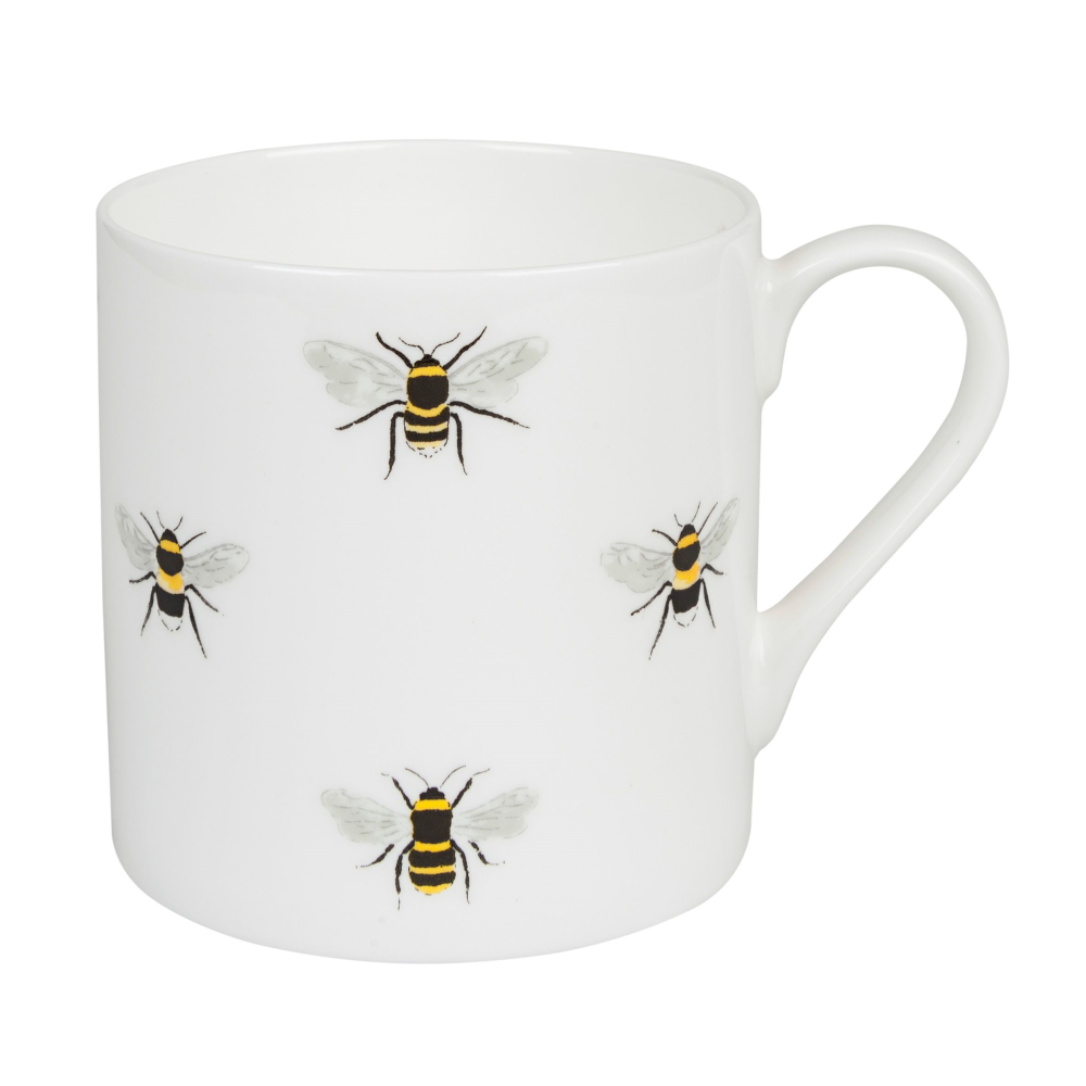 Bees White Mug, 275ml-0