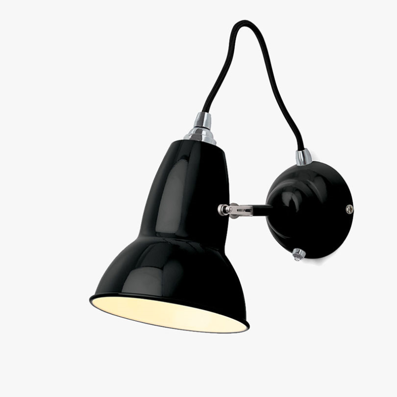 Original 1227 Wall Light, Jet Black-0