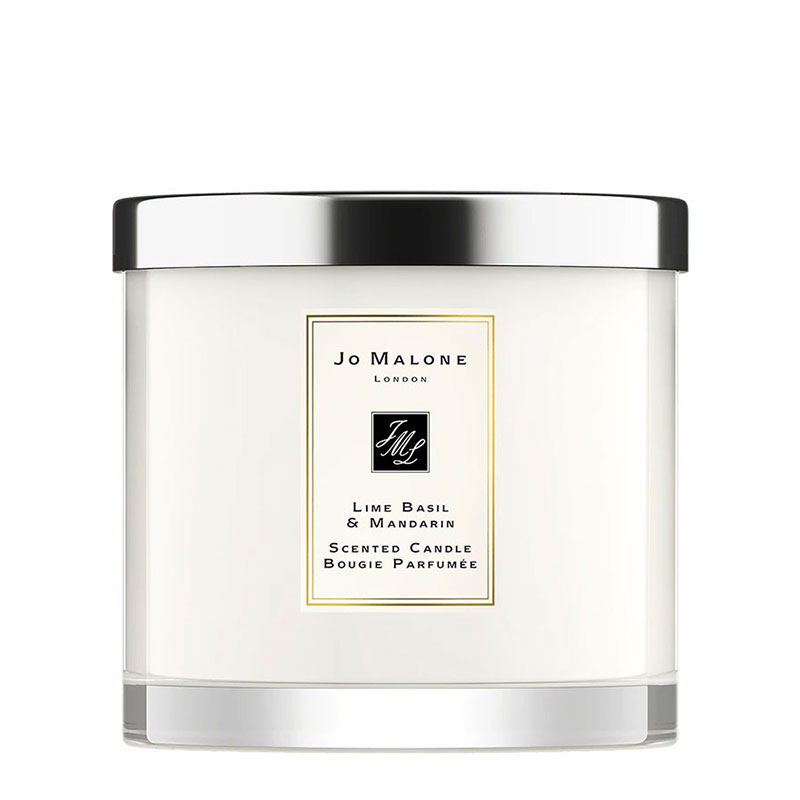 Lime Basil & Mandarin Deluxe Candle, 600g-0