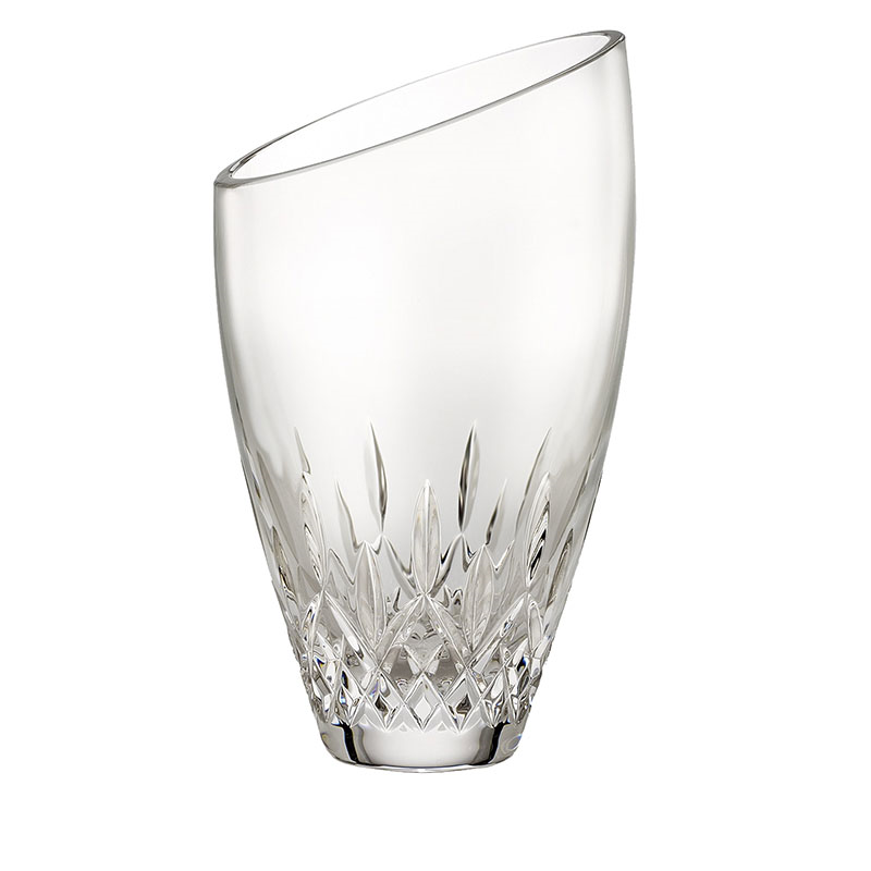 Lismore Essence Angled round vase, 23cm-0