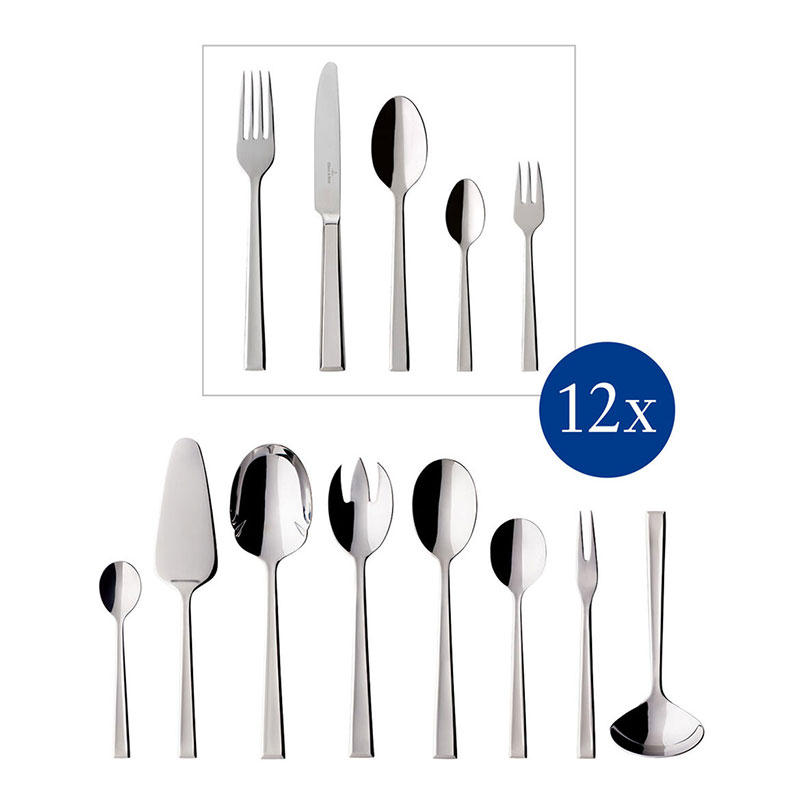 Victor 68 Piece, Cutlery Canteen in picture box, stainless steel-0