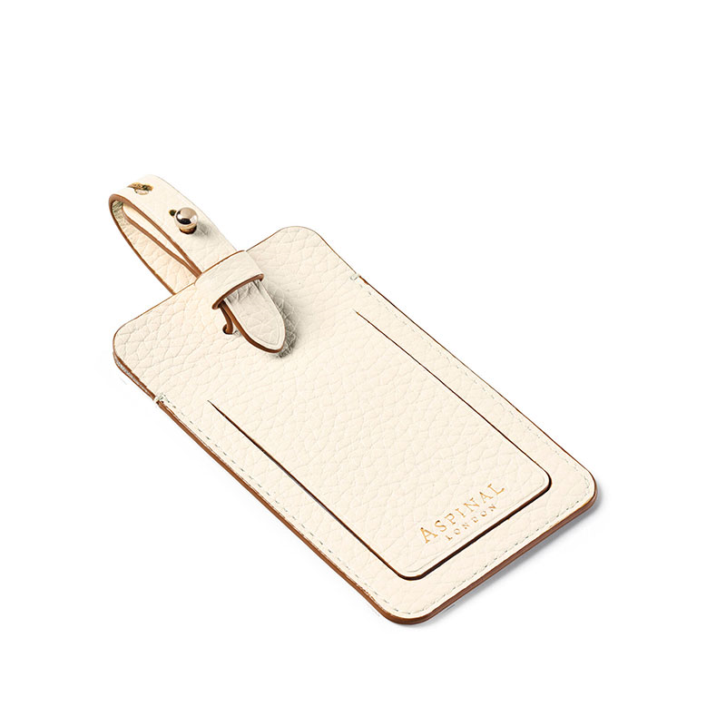 Luggage Tag, H11.5 x W6.5cm, IvoryPebble-0