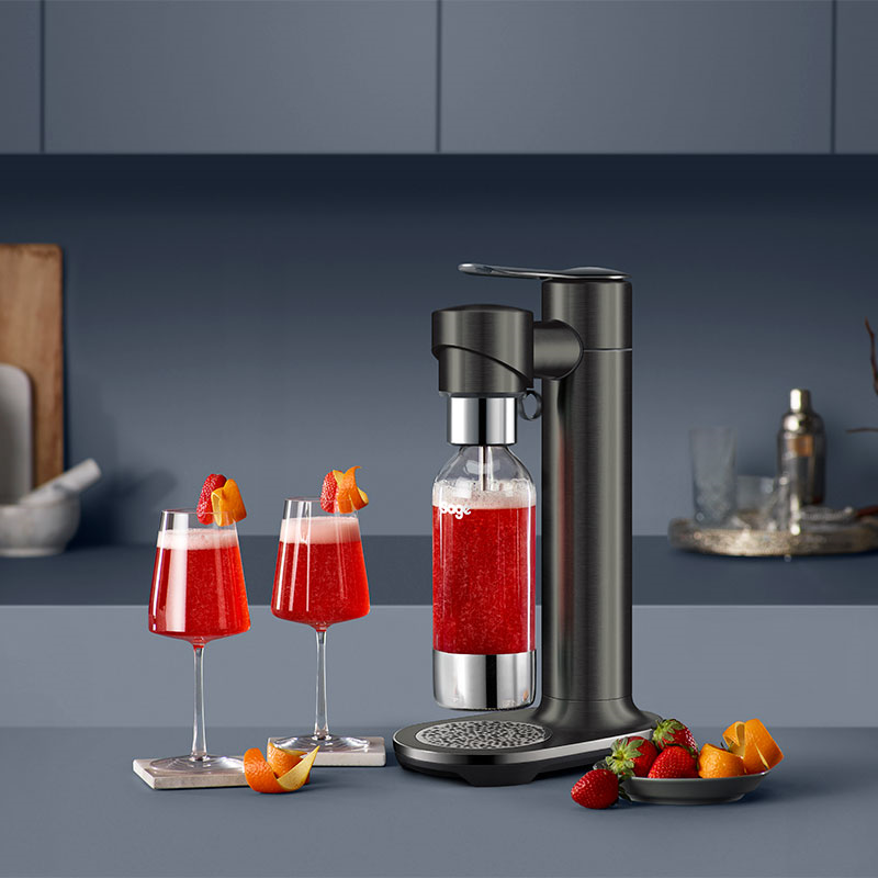 The Infizz Fusion Sparkling Drink Maker, H43cm, Noir-0