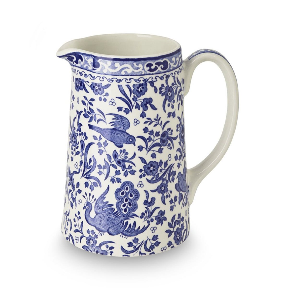 Regal Peacock Jug medium, 56.8cl - 1pt, blue-0