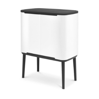 Touch Bin, Bo, White, 34 litre-0