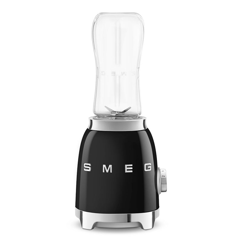 50's Style Mini Blender & Smoothie Maker, 600ml, Black-0