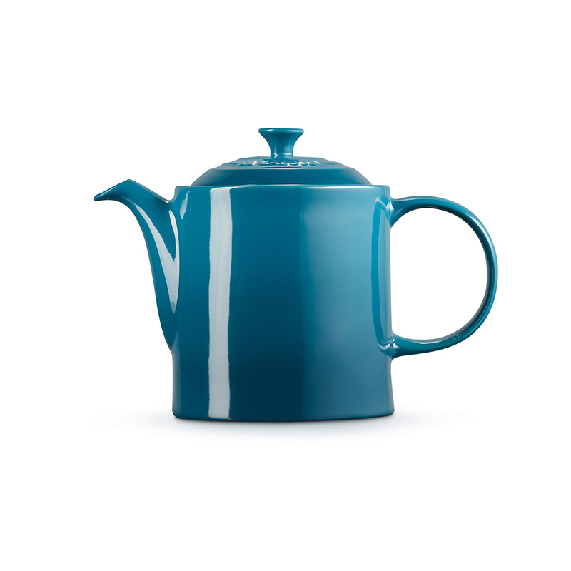 Le Creuset Stoneware Grand Teapot Deep Teal-2