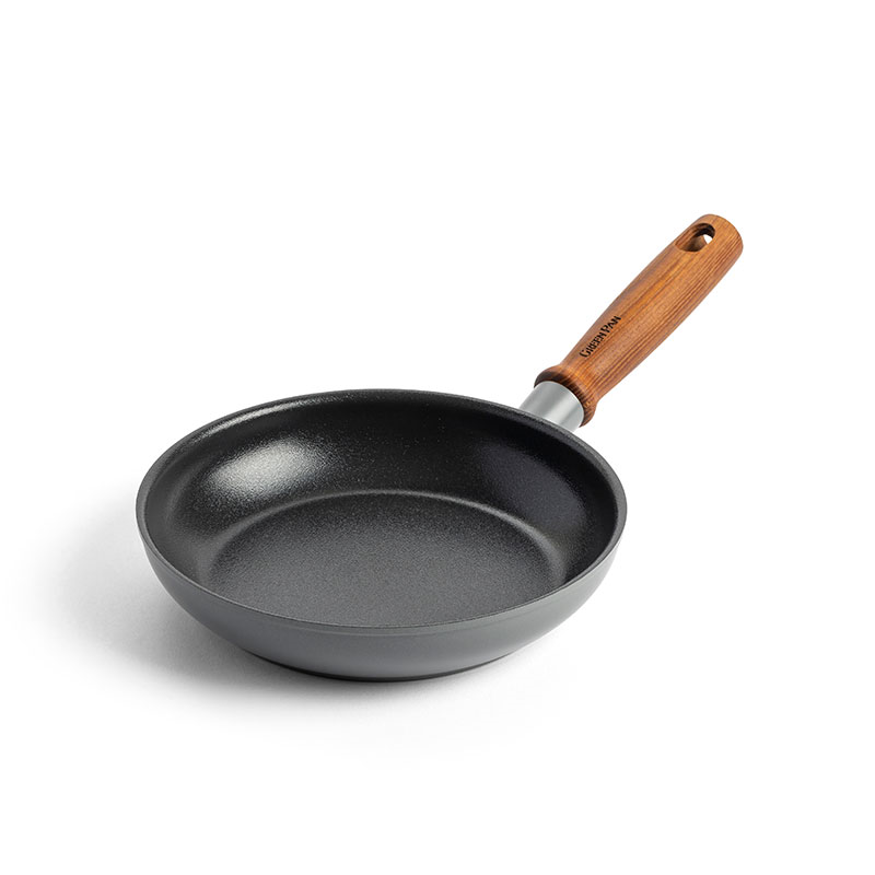 Mayflower Pro Non-Stick Open Frying Pan, 20cm, Charcoal Grey-0