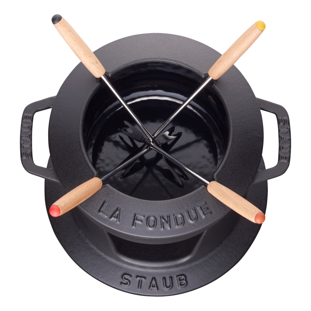 Fondue set, 16cm, Black-2