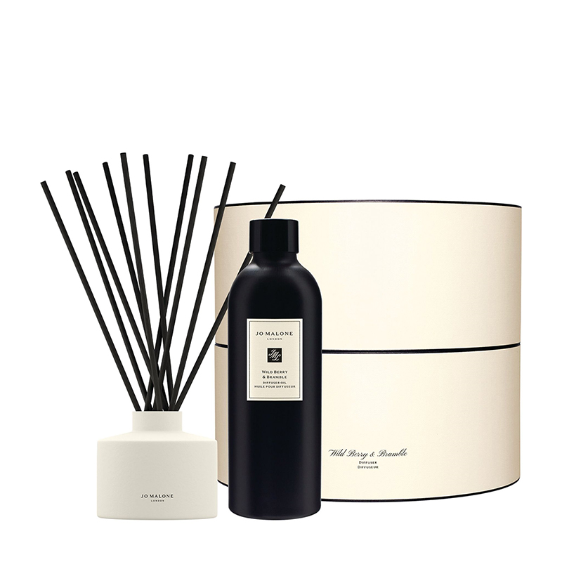 Wild Berry & Bramble Diffuser and refill, 300ml, White-0