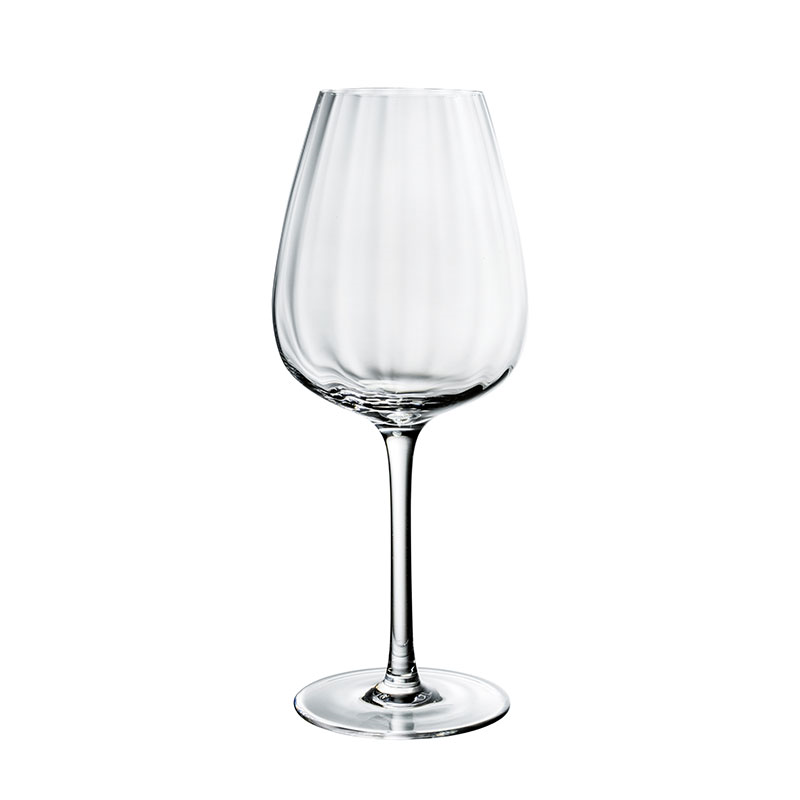 Rose Garden Red Wine Goblet Set of 4, 200ml, Clear-0