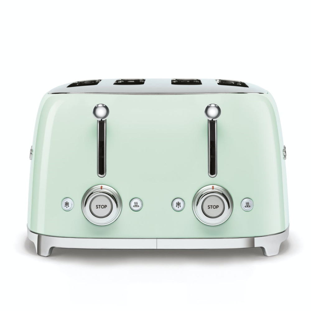 50's Retro 4 Slot Toaster, Pastel Green-1