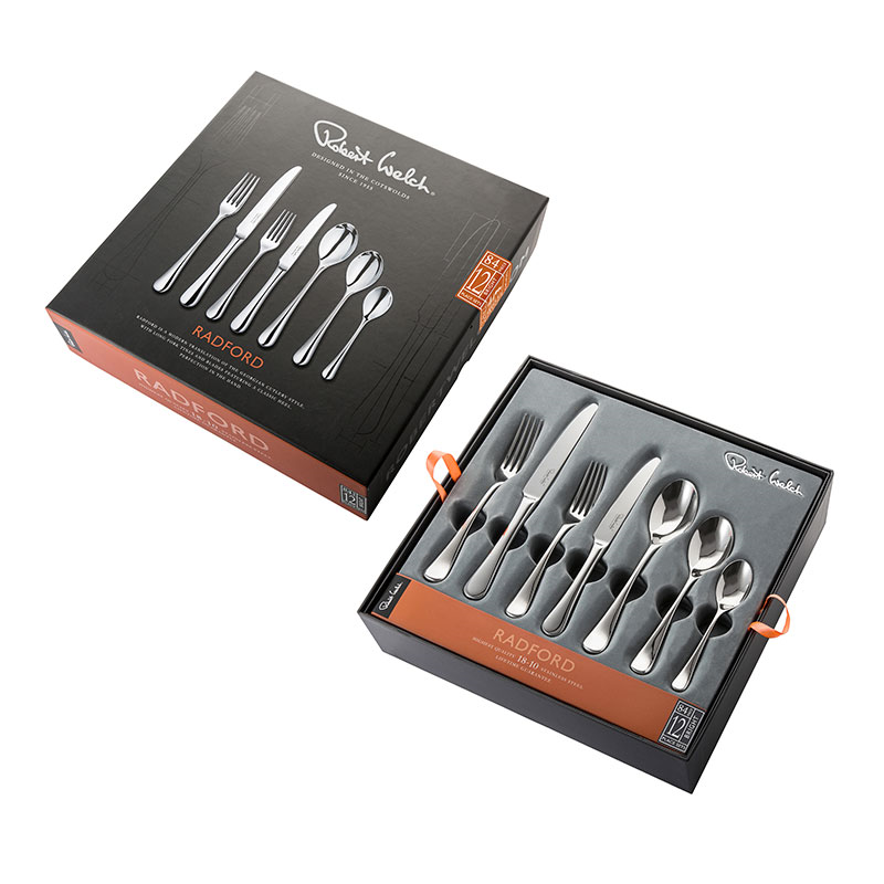 Radford 84 Piece Cutlery Set, Stainless Steel-3