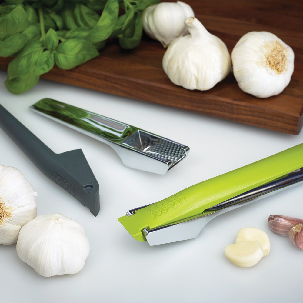 Clean Press Easy-clean garlic press, Green-2